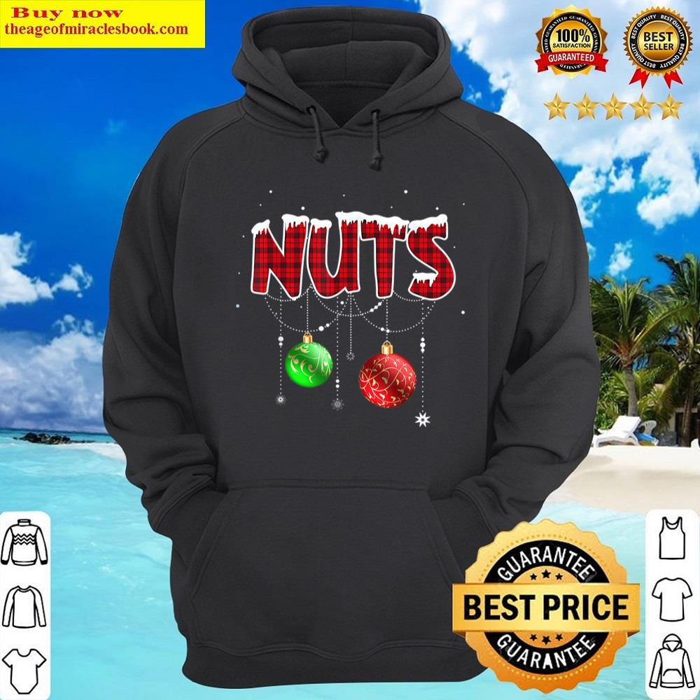 Alternative view of Chest Nuts Matching Chestnuts Funny Christmas Couples Nuts Shirt