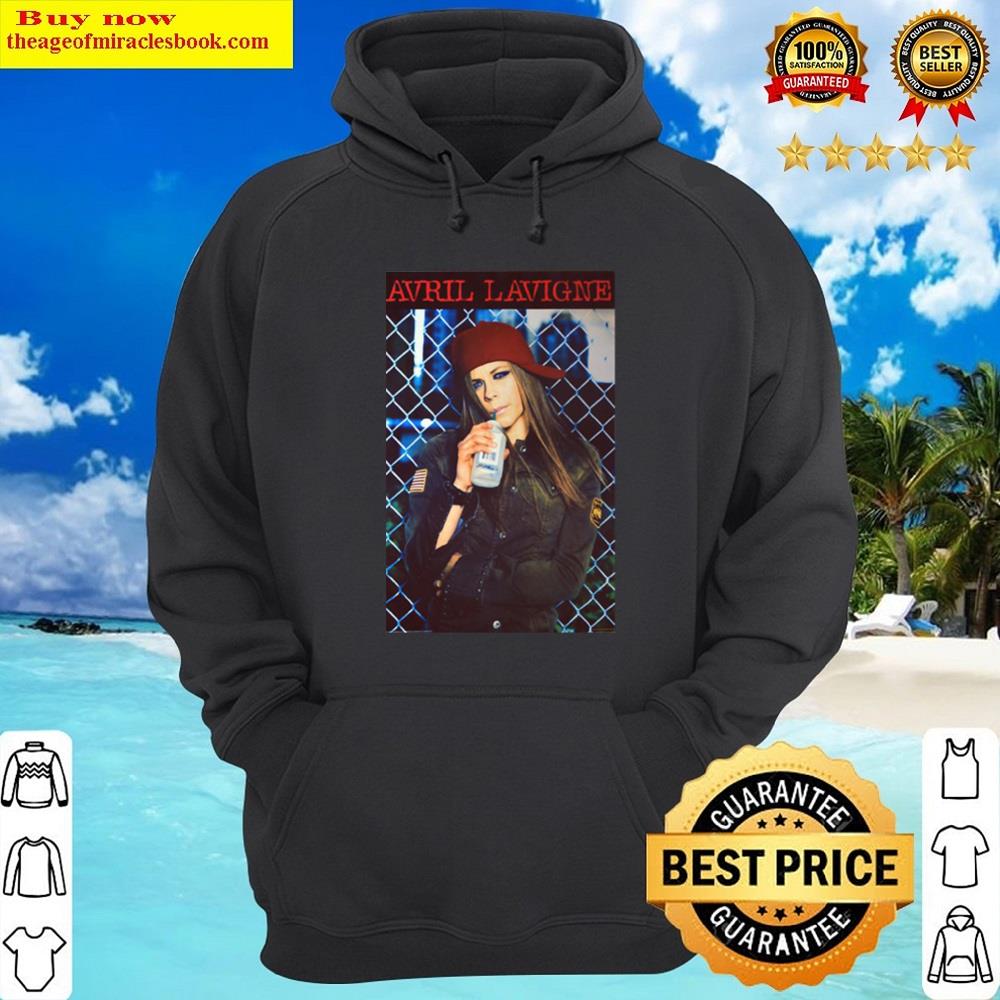 Alternative view of Beautiful Avril Drink Milk Poster Shirt