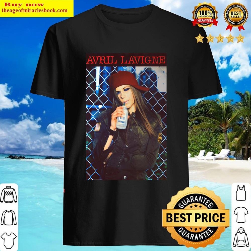 Beautiful Avril Drink Milk Poster Shirt
