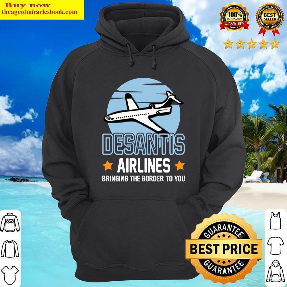 Alternative view of Desantis Airlines Vintage Bringing The Border To You Essential Shirt