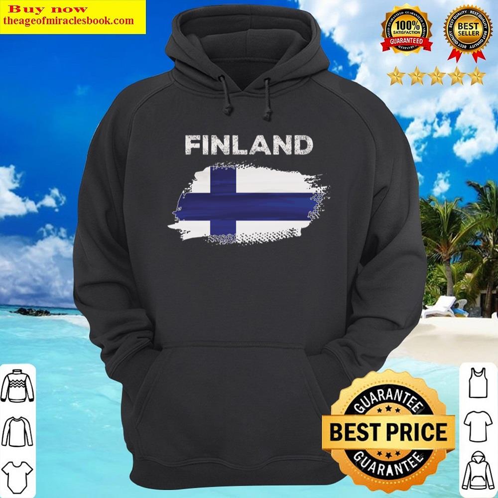 Alternative view of Finland Flag Gift For Finnish Proud Finnish Pride Finland Gift Finnish Roots Unisex Shirt