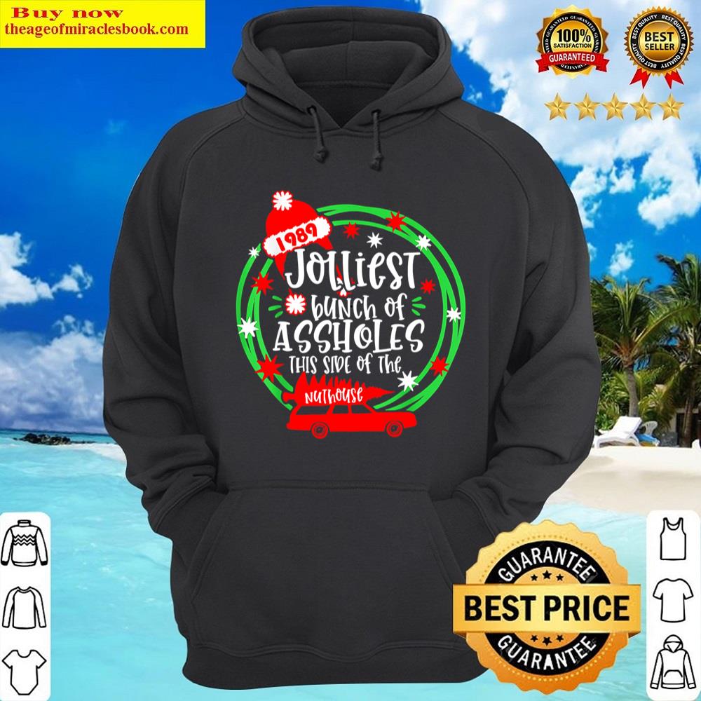 Alternative view of Funny Costume Christmas Tree Truck Jolliest Bunch Of A Holes Shirt