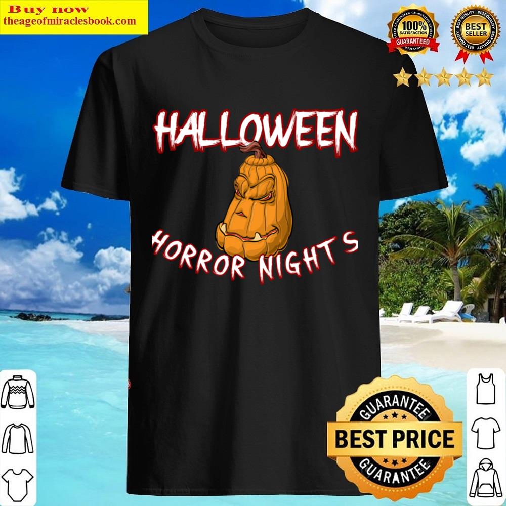 Funny Scary Halloween Horror Nights Shirt, Hoodie, Tank Top, Unisex Sweater