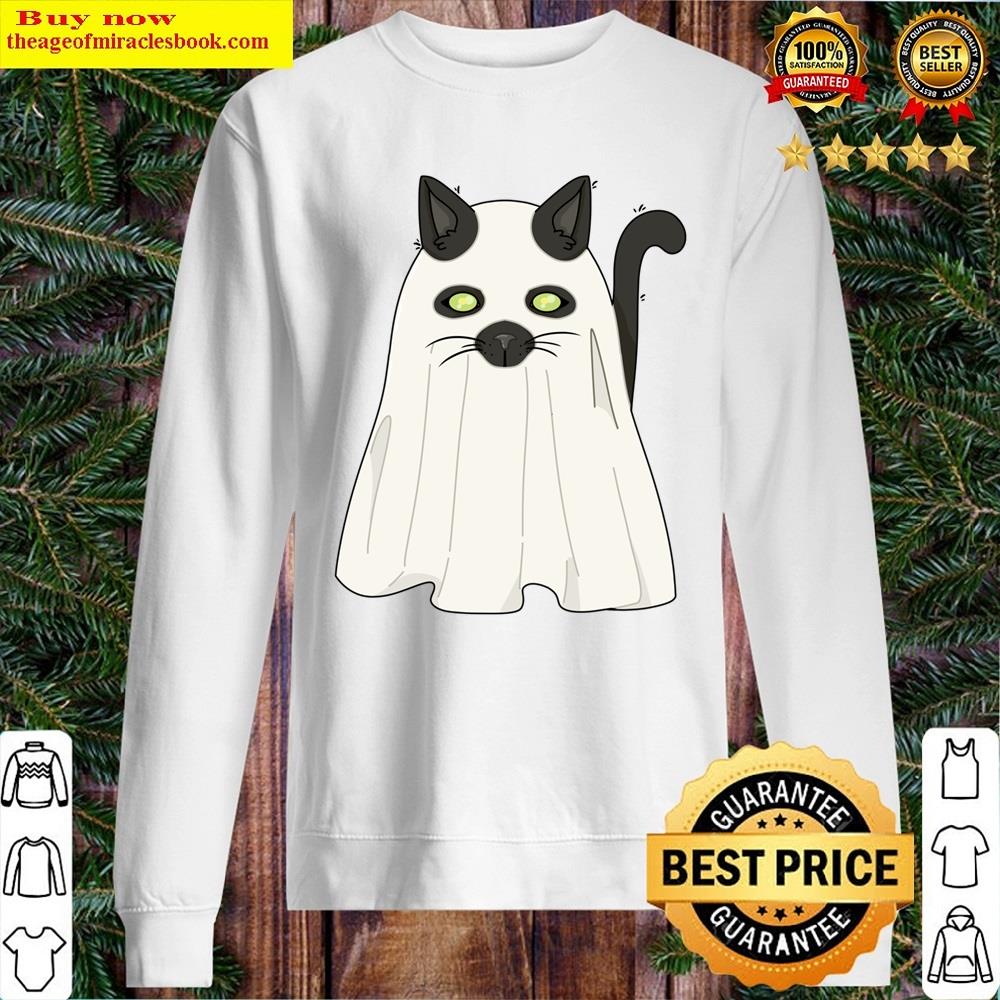 Ghost Cat Shirt, Hoodie, Tank Top, Unisex Sweater