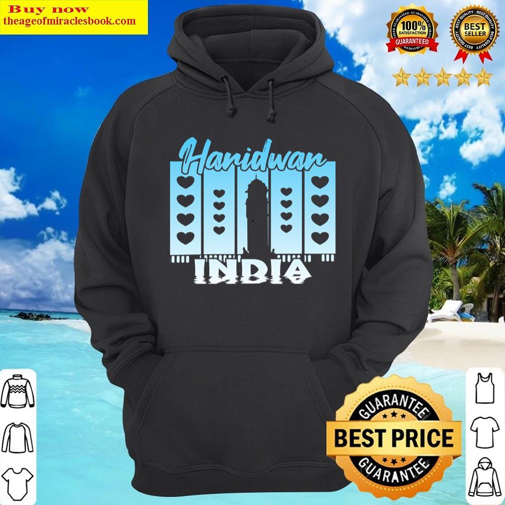 Alternative view of Haridwar India Sunset Shirt