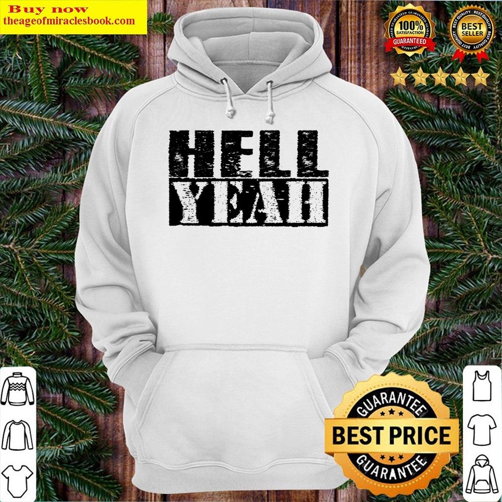 Alternative view of Hell Yeah Vintage Black Text Essential Shirt
