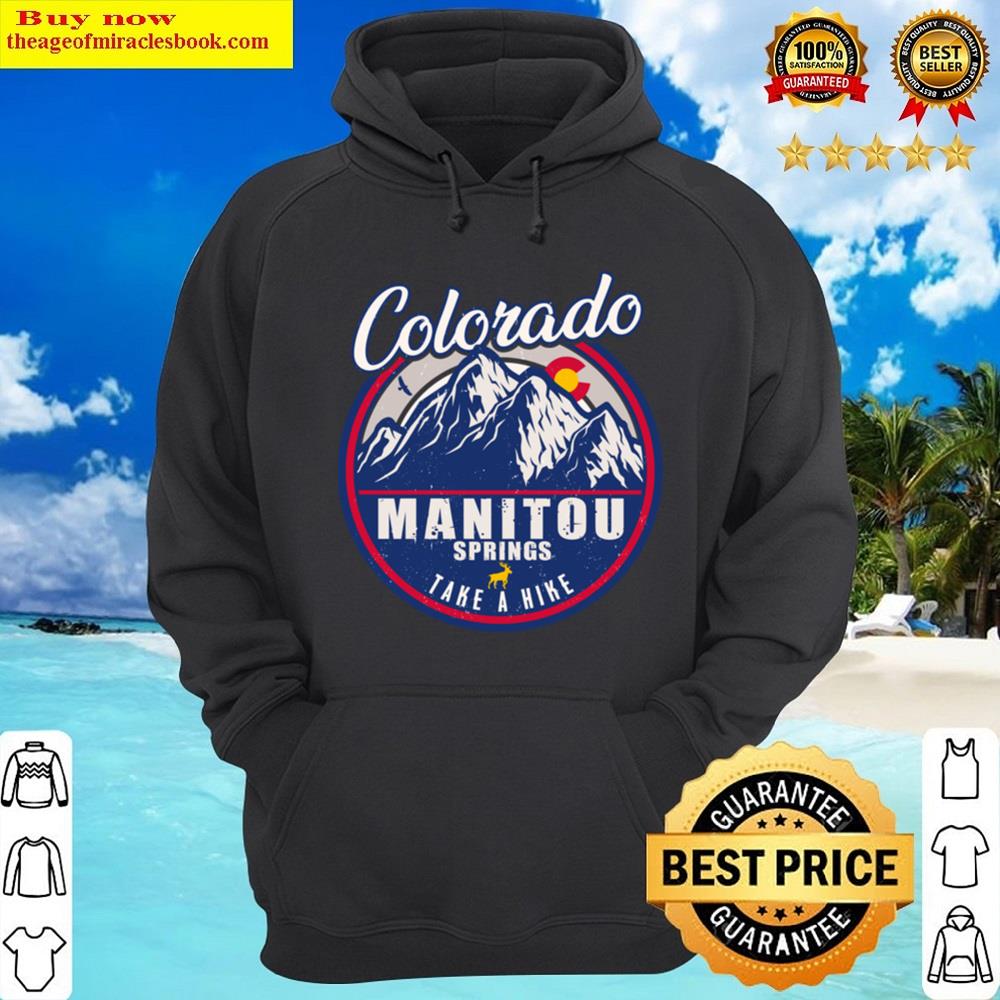 Alternative view of Manitou Springs Colorado Retro Co City Shirt