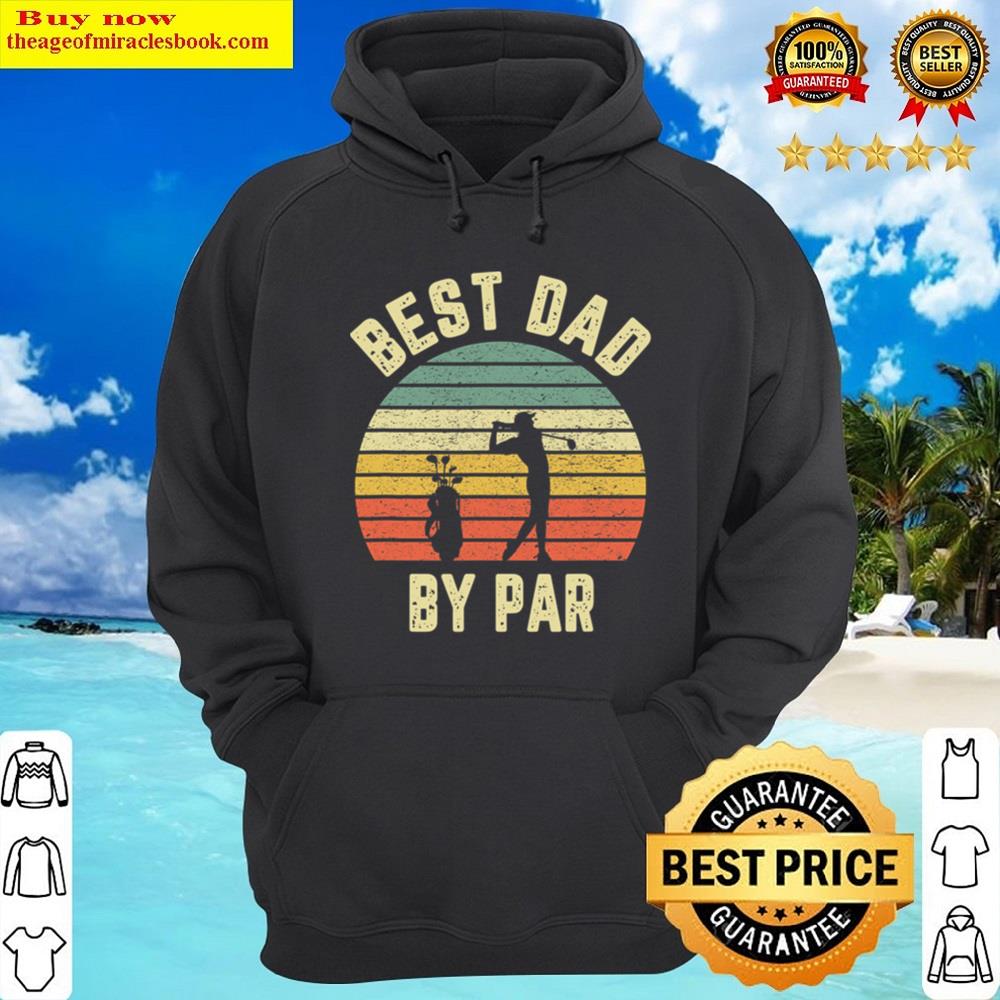 Alternative view of Mens Vintage Best Dad By Par Father's Day Golfing Shirt