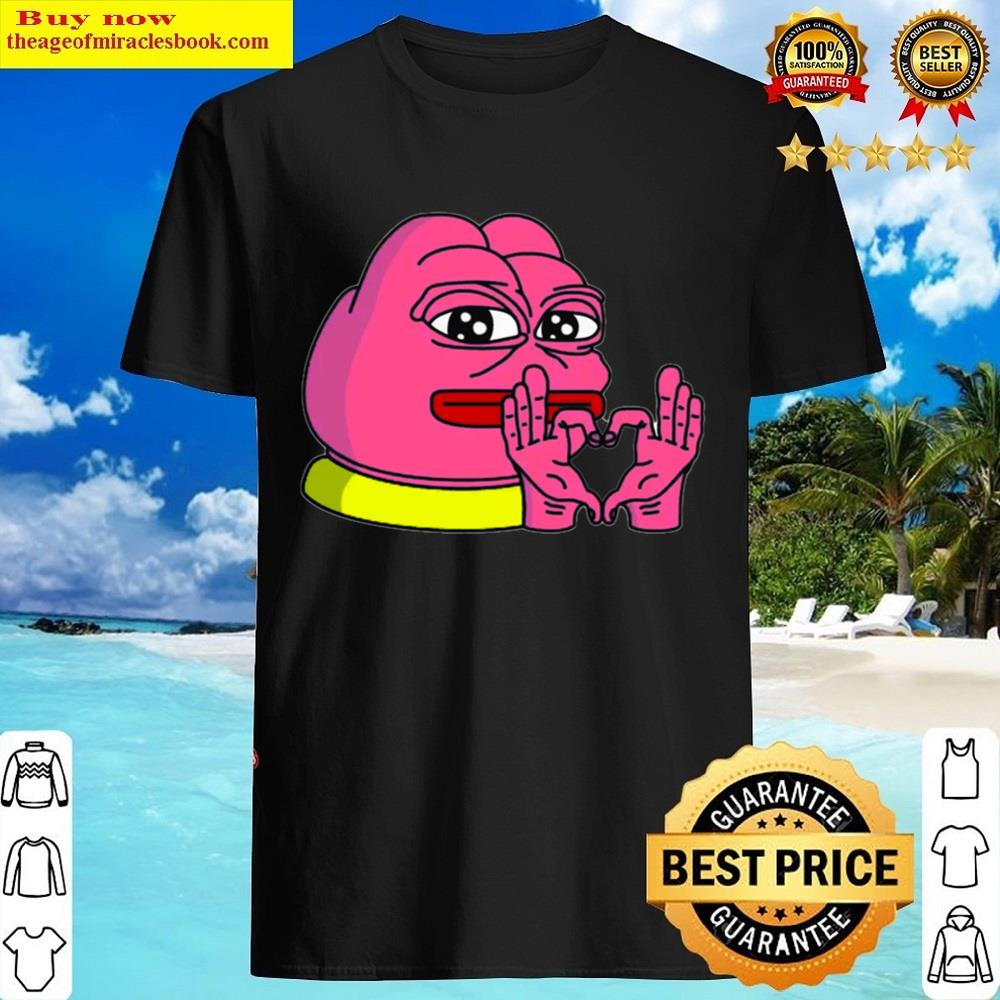 Pink Pepe Love Shirt
