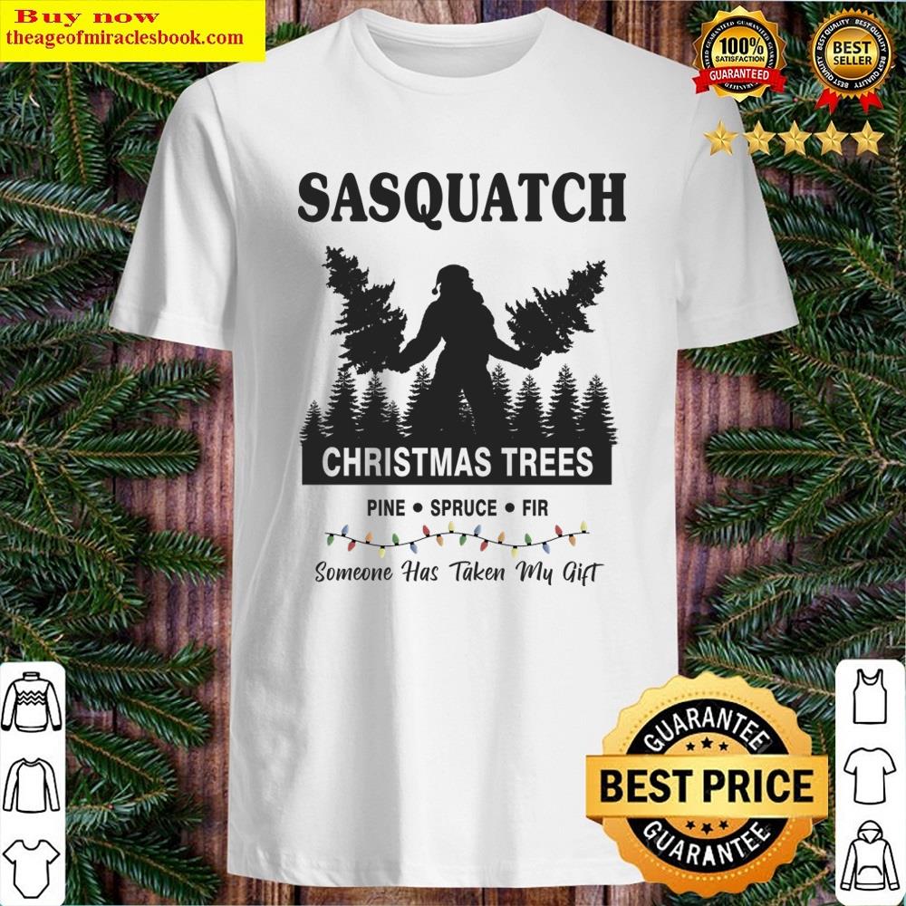 Sasquatch Christmas Trees Shirt