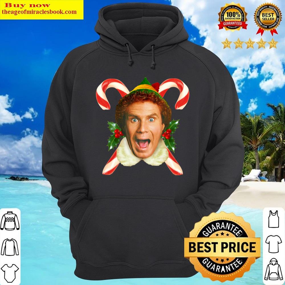 Alternative view of Buddy Elf And Candy Canes Exclusive Shirt