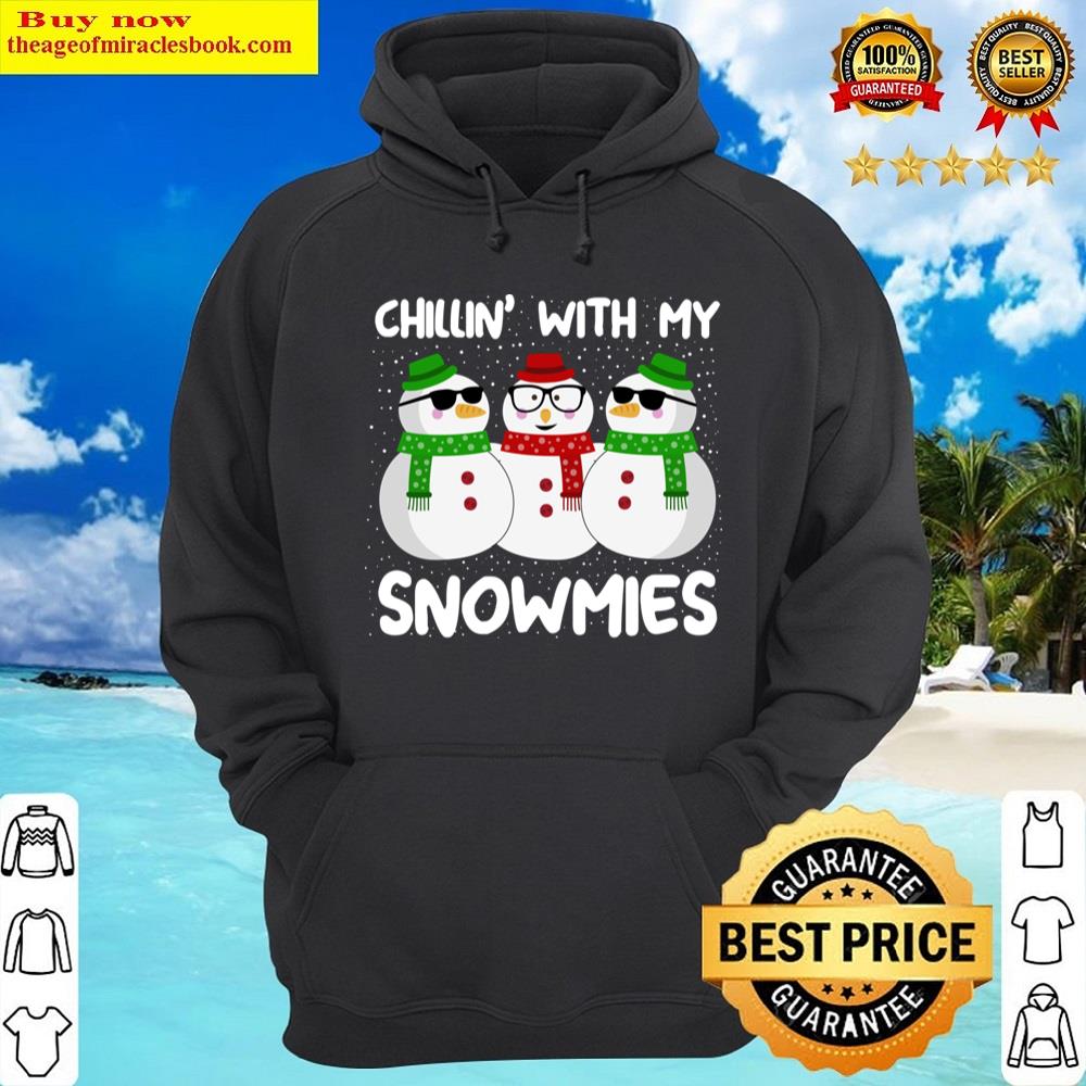Alternative view of Chillin With My Snowmies Christmas Shirt
