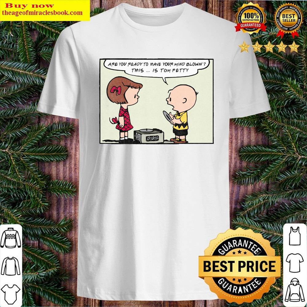 Tom Petty Vinyl Fan Art Design Shirt