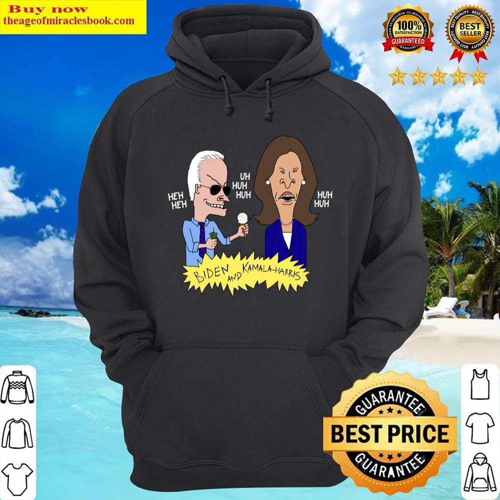 Alternative view of Beavis And Butthead Biden And Kamala Harris Parody Shirt