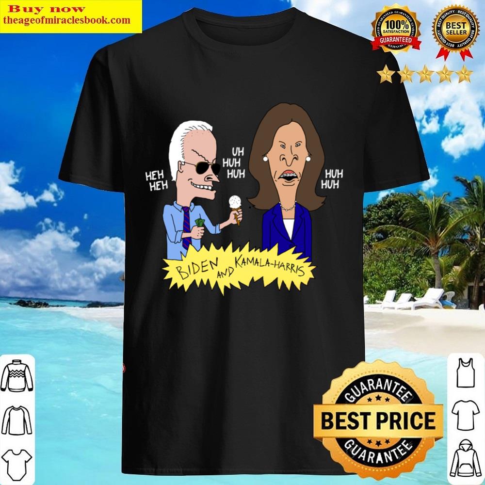 Beavis And Butthead Biden And Kamala Harris Parody Shirt