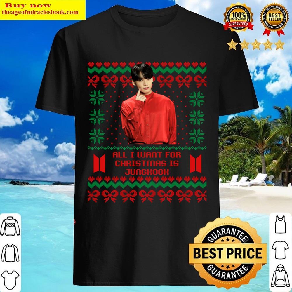 Bts Jungkook Ugly Christmas Shirt