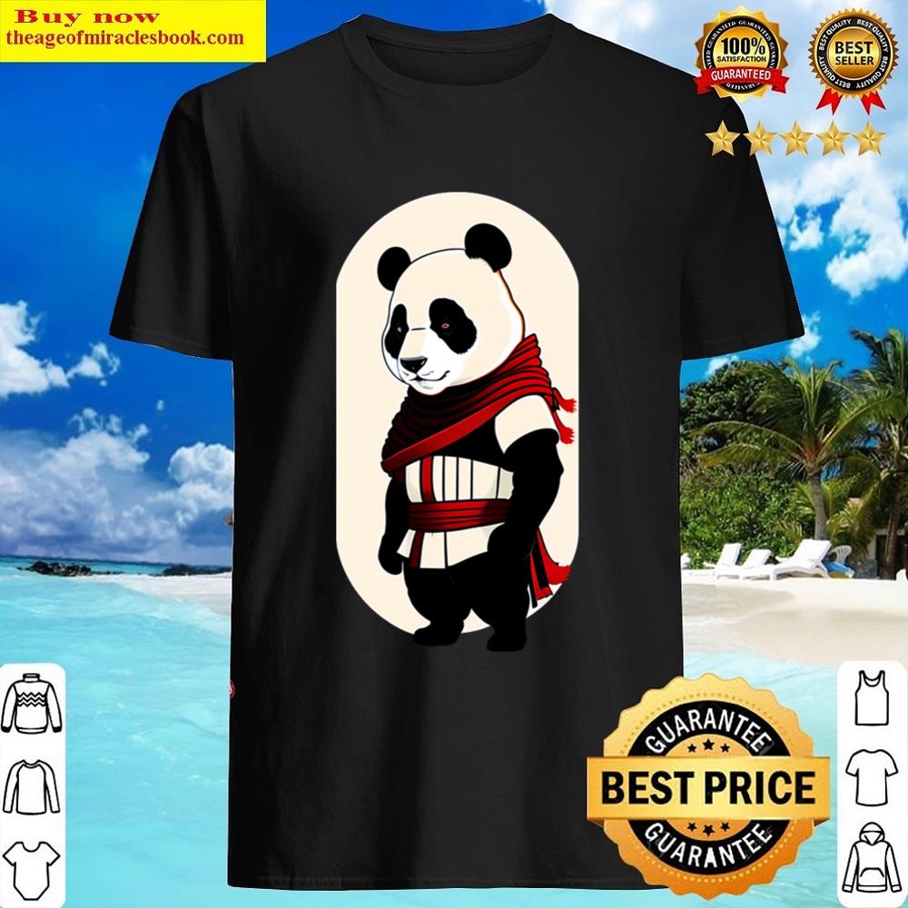 Panda Shinobi Of Naruto Shirt