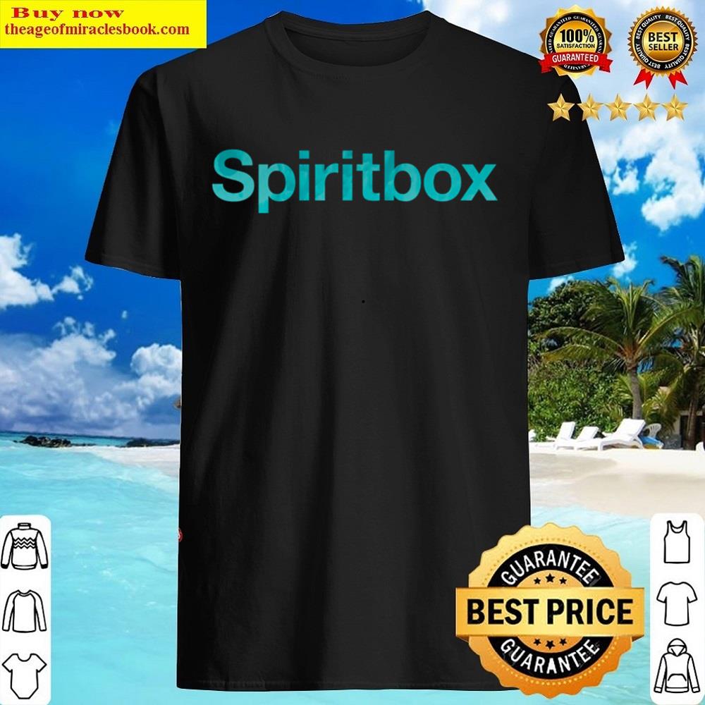 Spiritbox Logo Texture Blue Shirt