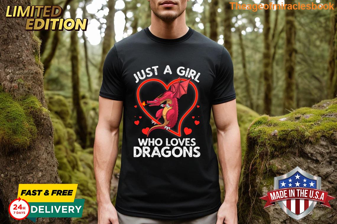 Attractive Cool Dragon For Women Girls Dragons Mythical Dragon Lovers T-shirt Personalized T-shirt