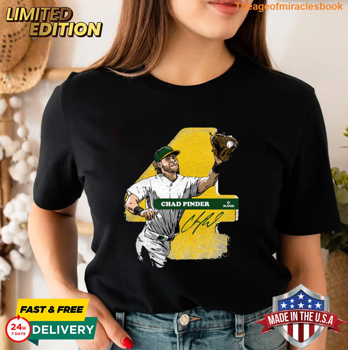 Chad Pinder Oakland Catch T-shirt