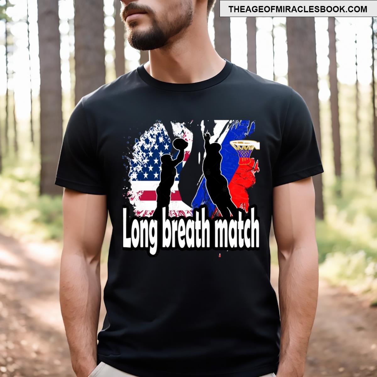 Long Breath Match Politics And Sport T-shirt