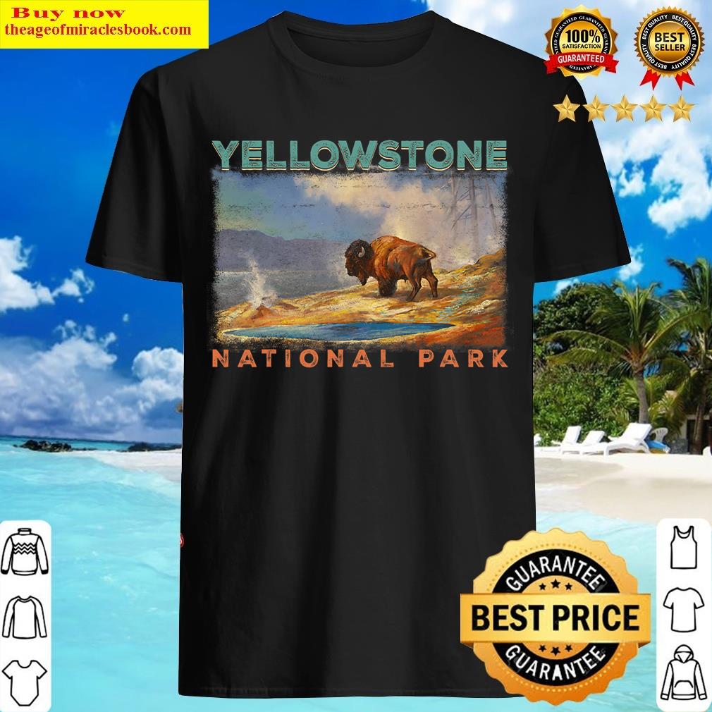 Yellowstone National Park Family Road Trip 2023 Matching T-shirt