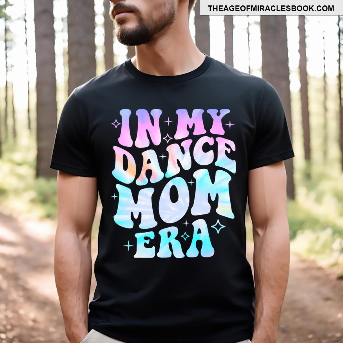 Groovy Dance Lover In My Dance Mom Era Tie Dye T-shirt