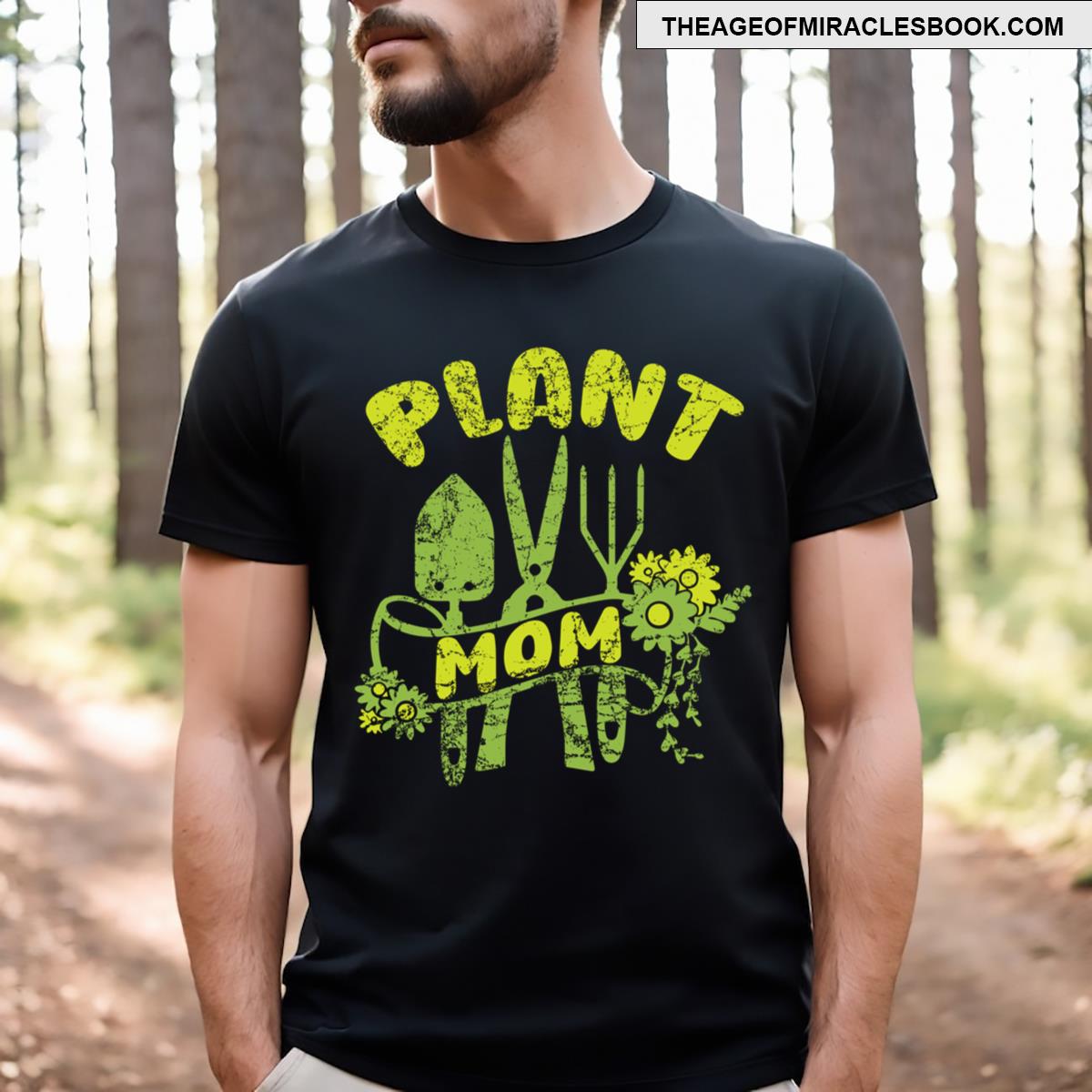 Plant Mom’s Gardening Funny Succulent Plant Lover T-shirt