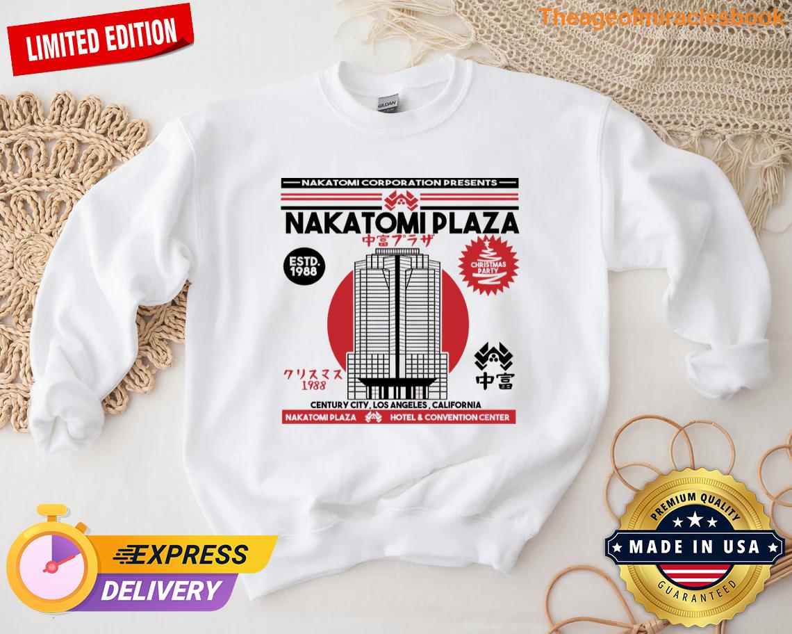 T-shirt Uomo Nakatomi Plaza, Film Die Hard, Verde, Cotone, Maniche Corte, Taglia Regolare
