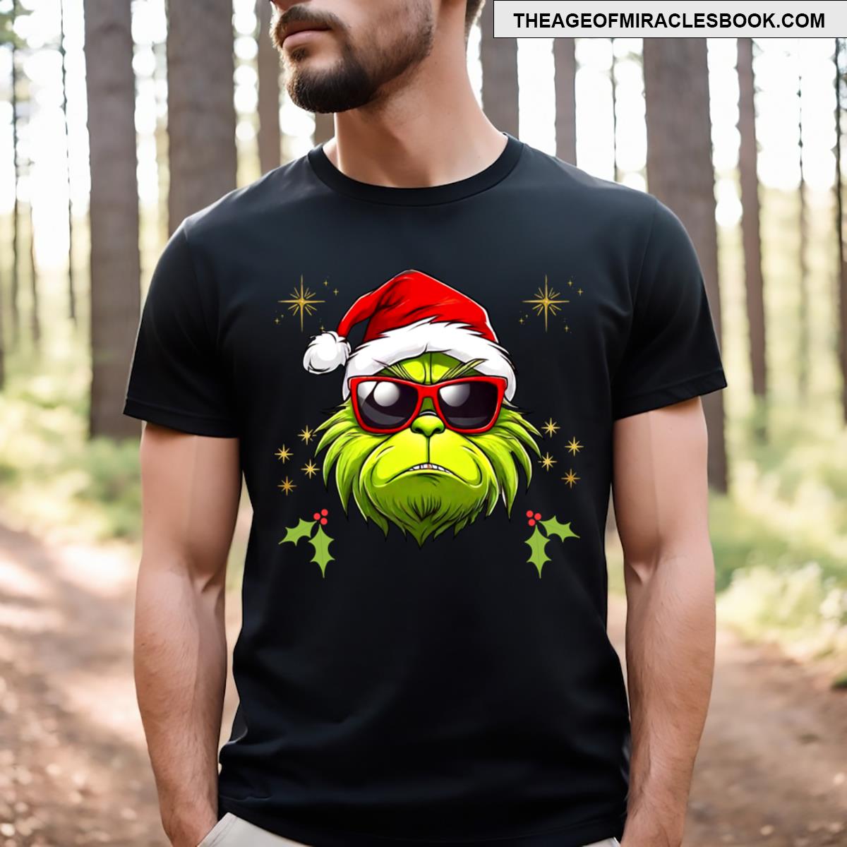 Grinch Mode On I Must Stop Christmas From Coming T-shirt