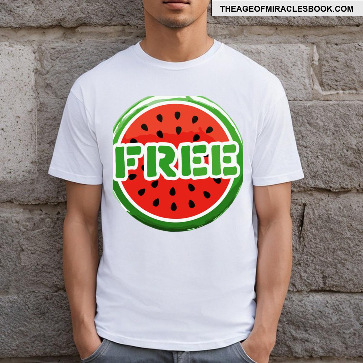 Free Palestine Watermelon Tshirt