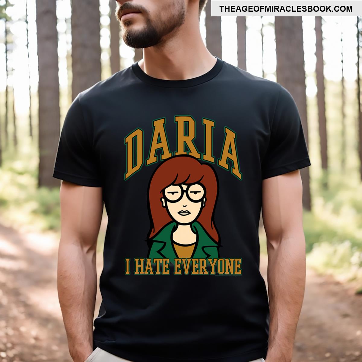 Daria I Hate Everyone T-shirt