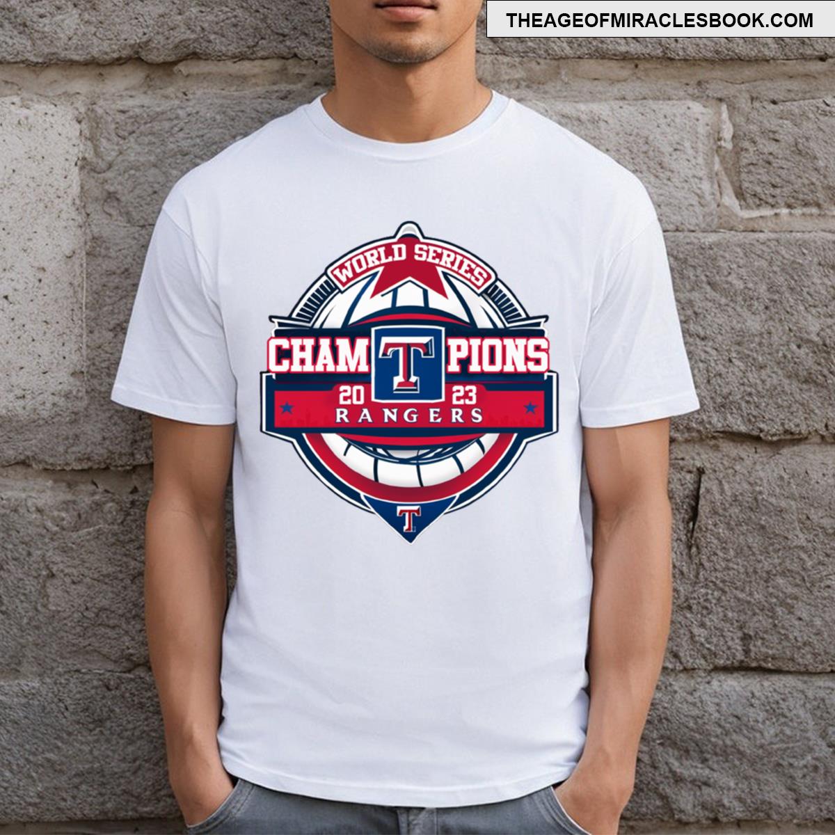 Texas Rangers World Series Champions T-shirt