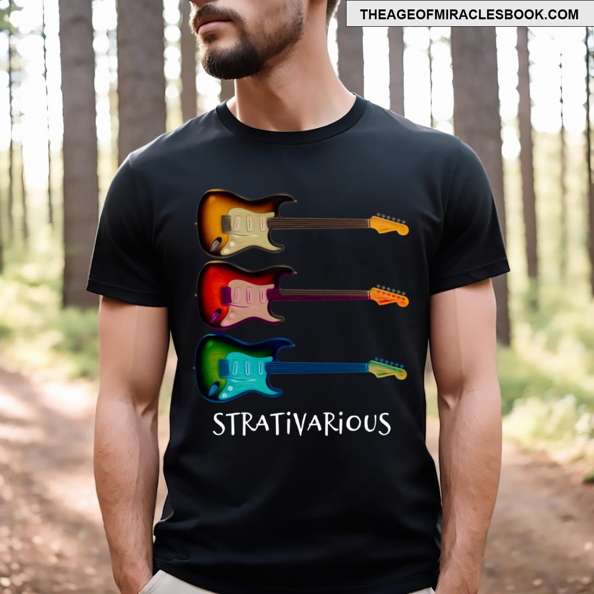 Long Sleeve Various Guitars Shirt 32.004