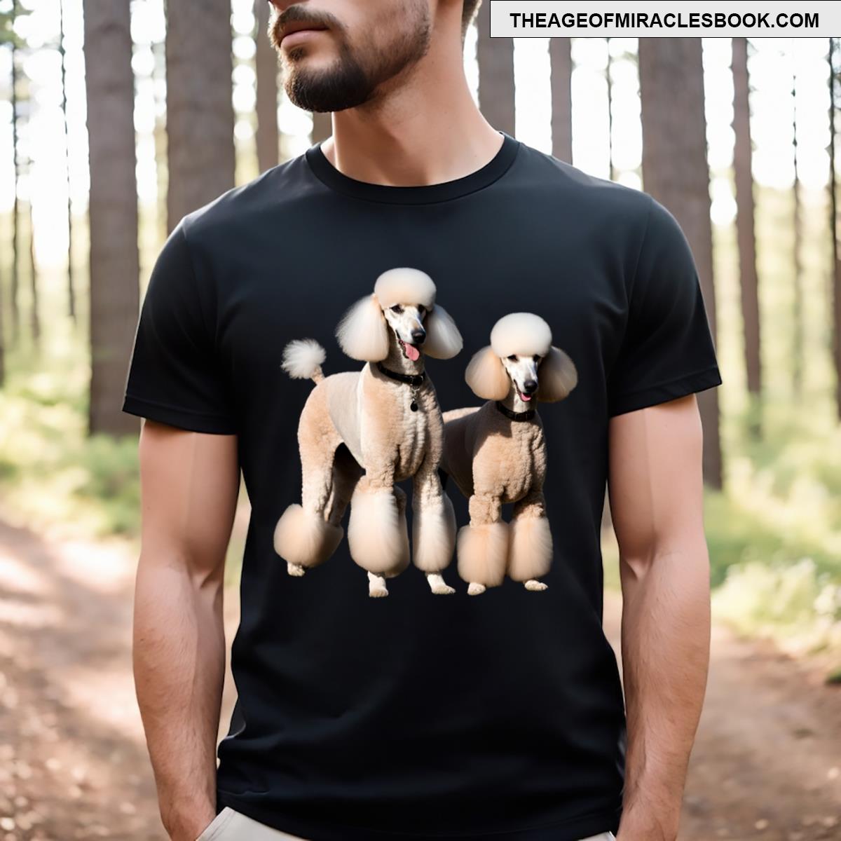 Poodle Eames Headphones T-Shirt