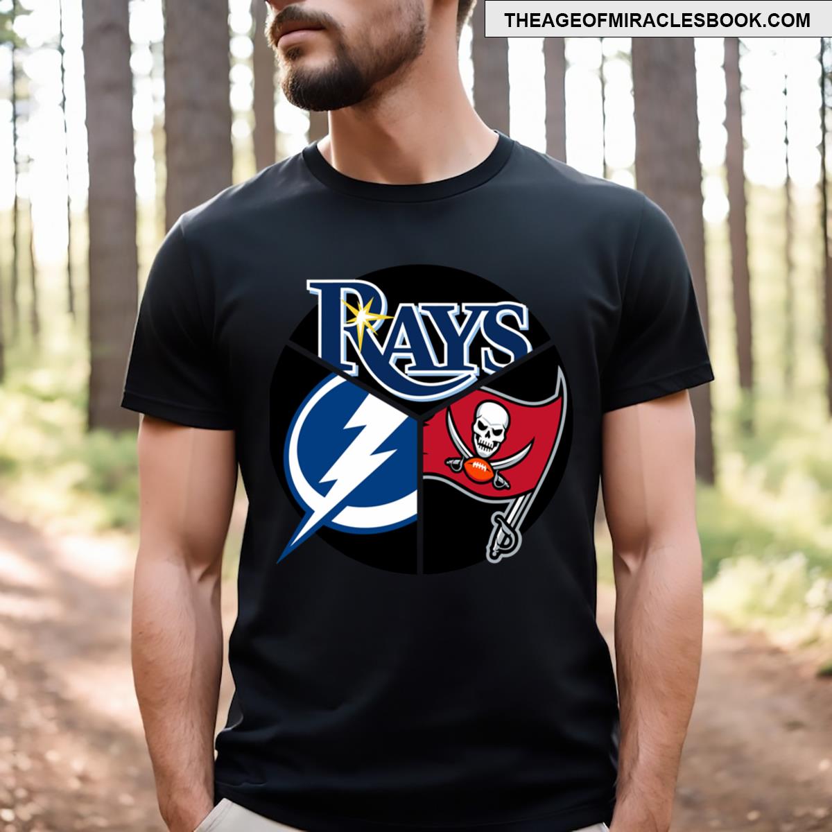 Tampa Bay Sports Teams Triquad Essential T-shirt