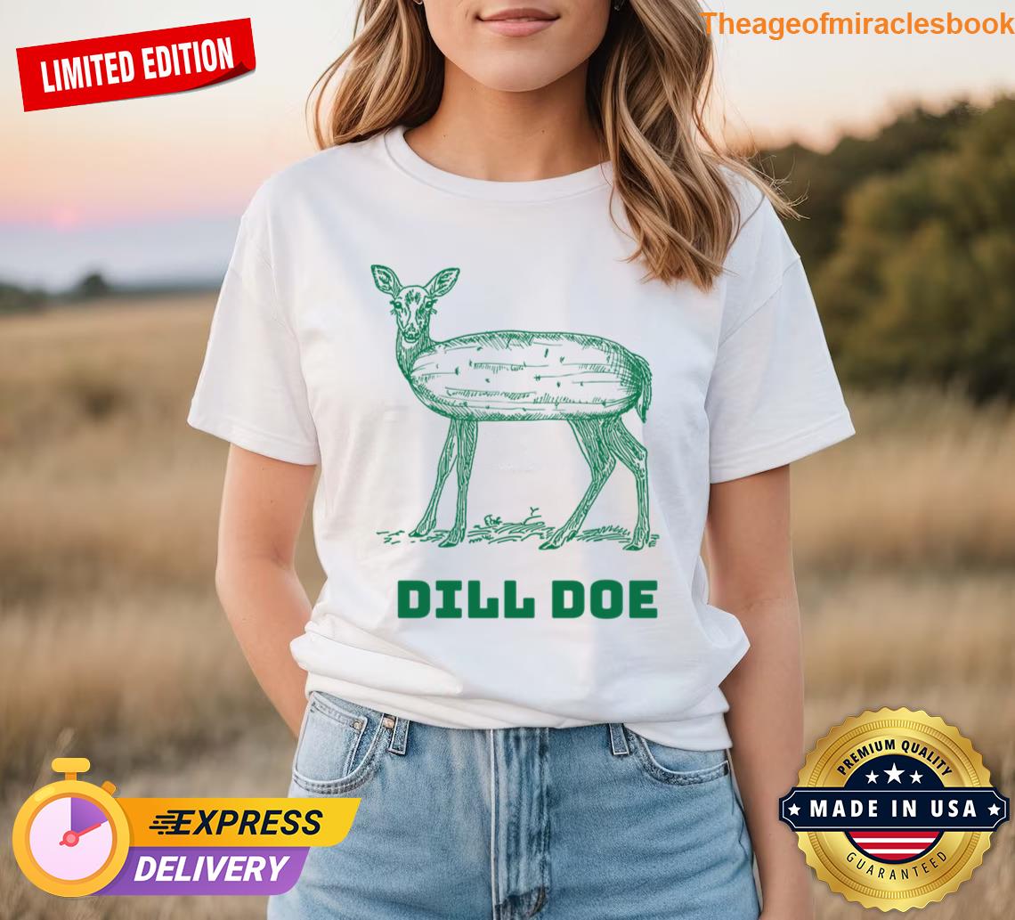 Dill Doe Funny Pickle Deer Tshirt