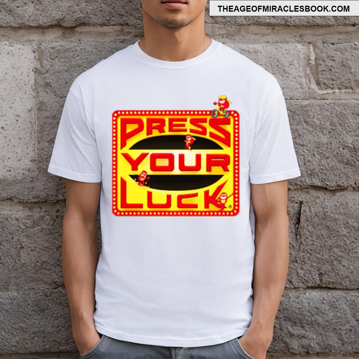 Filtered Press Your Luck Logo T-shirt