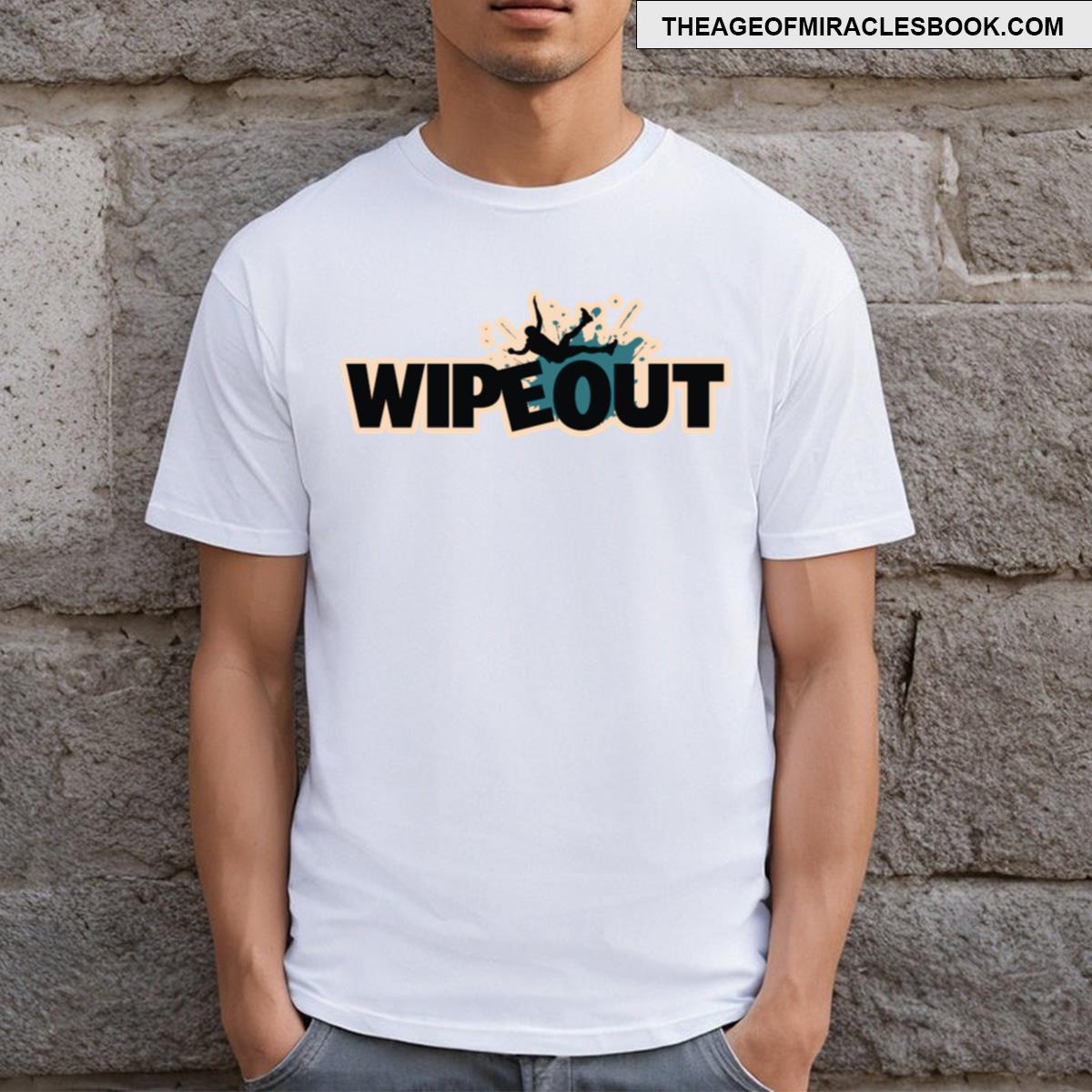Filtered Wipeout Logo T-shirt