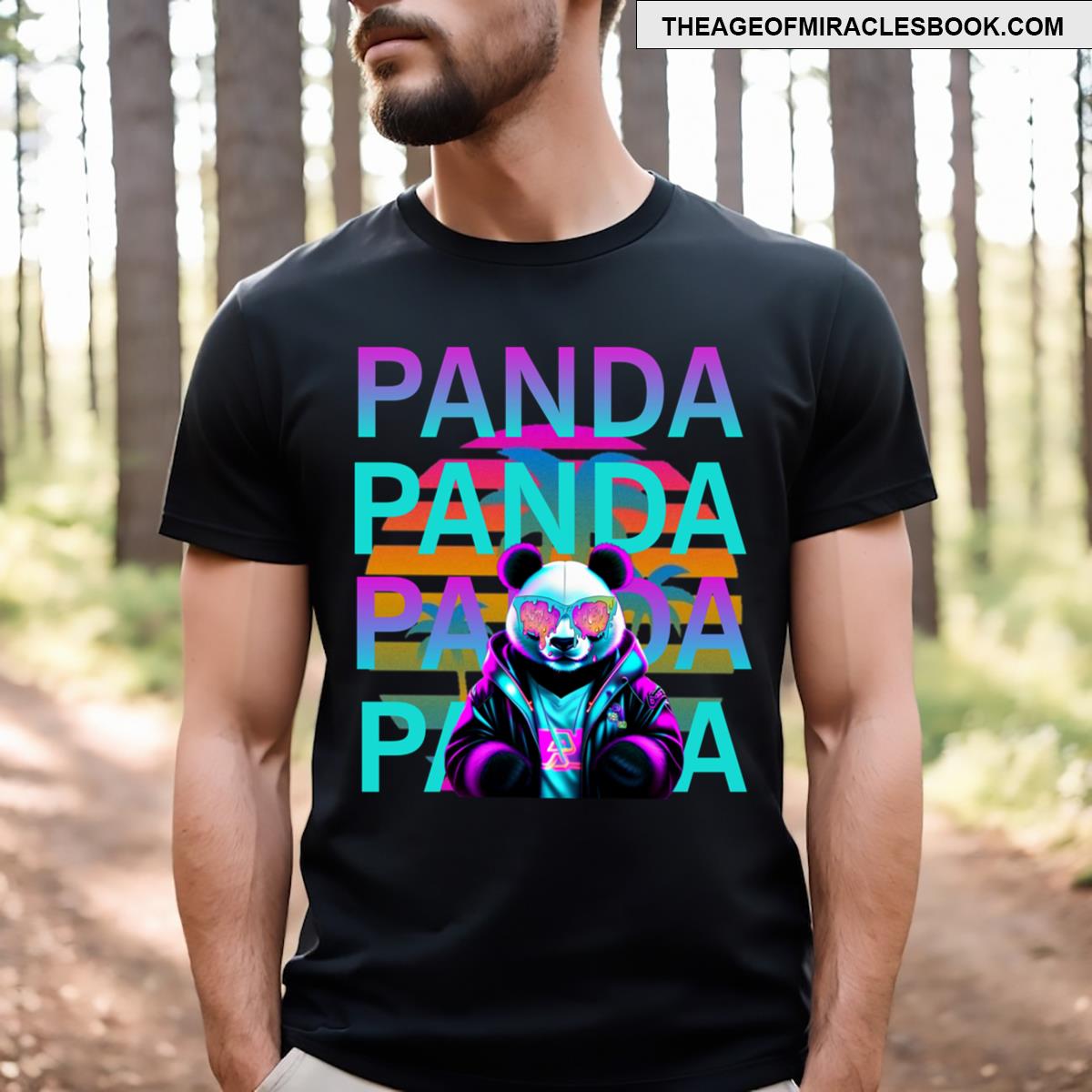Panda Panda Pandabear Pandalovers Pandalife Gift And Ideas T-shirt