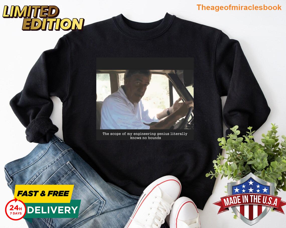 Engineering Genius Meme T-shirt, image size:1140x912