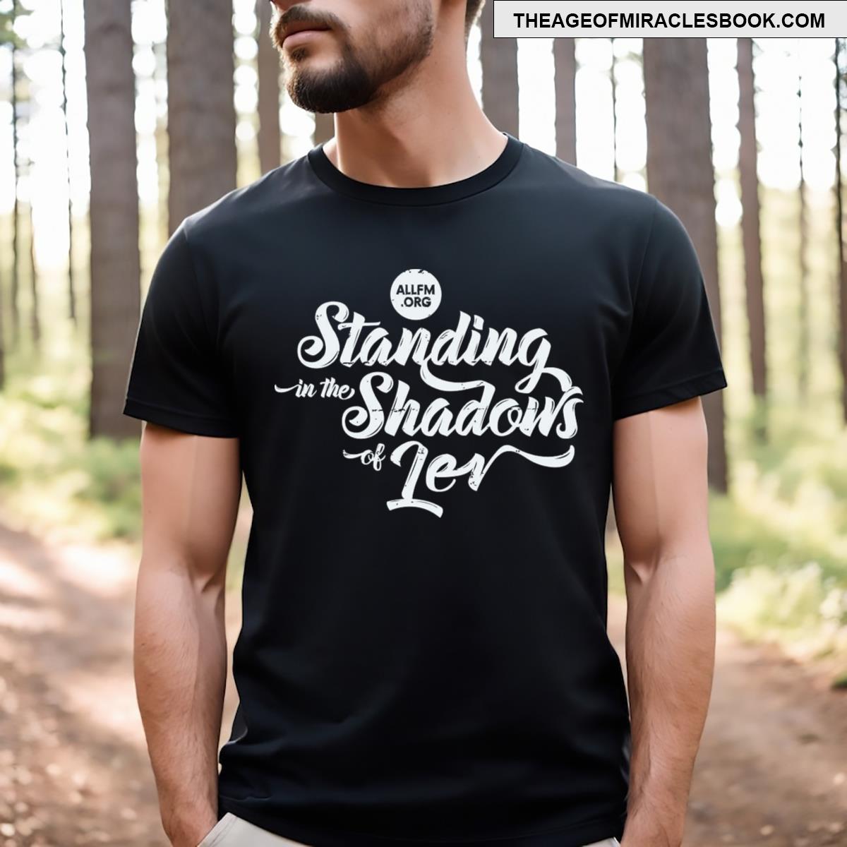 Standing In The Shadows Of Lev Radio Show Tee Lt Grey Logo T-shirt