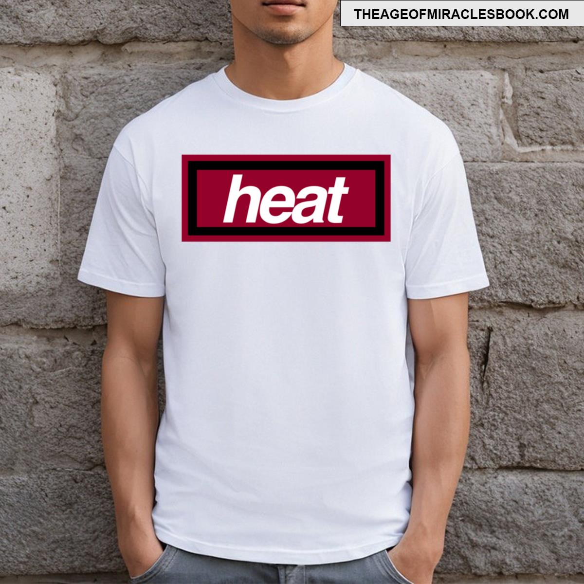 Miami Heat Heat Box Logo T-shirt