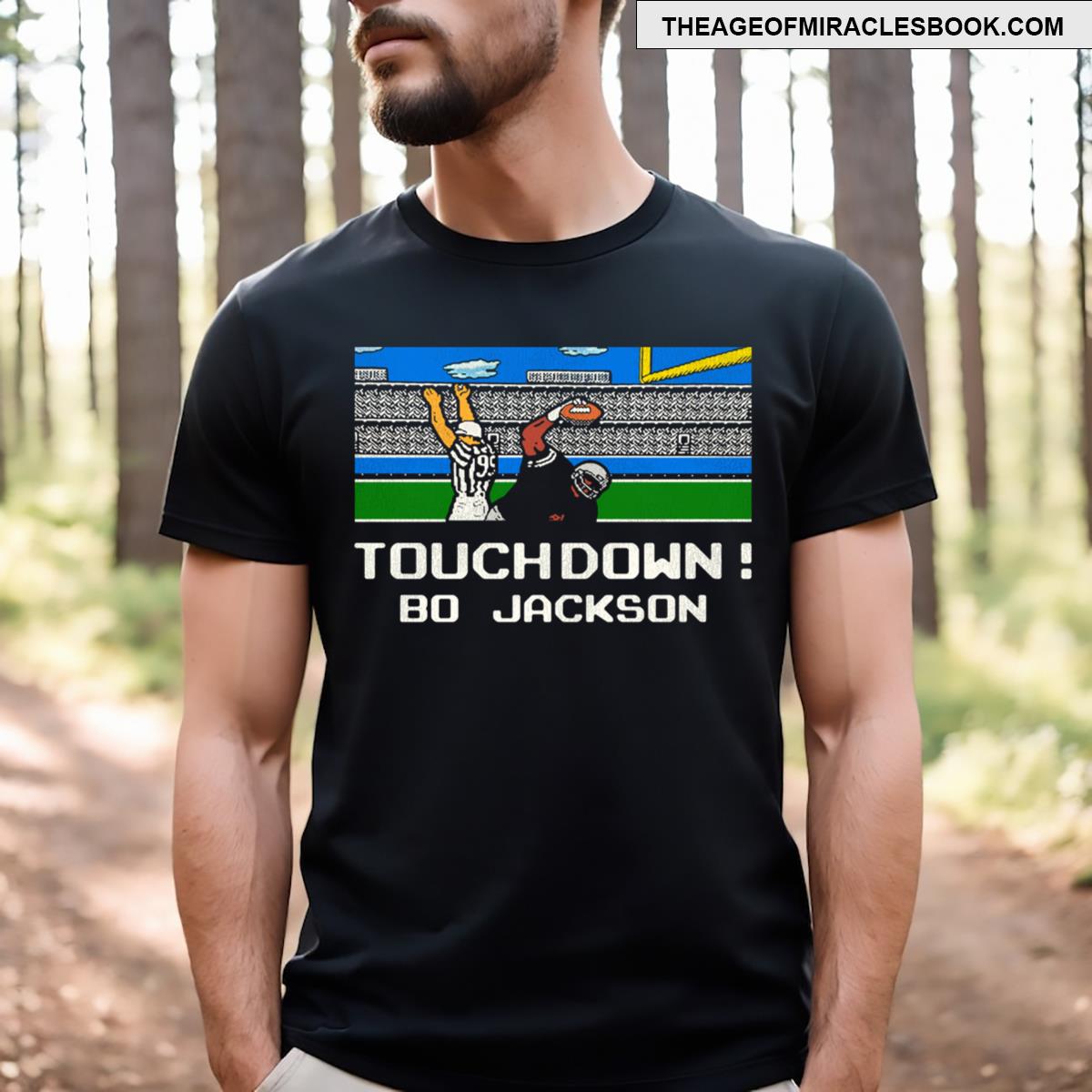 Tecmo Bo Touchdown! T-shirt
