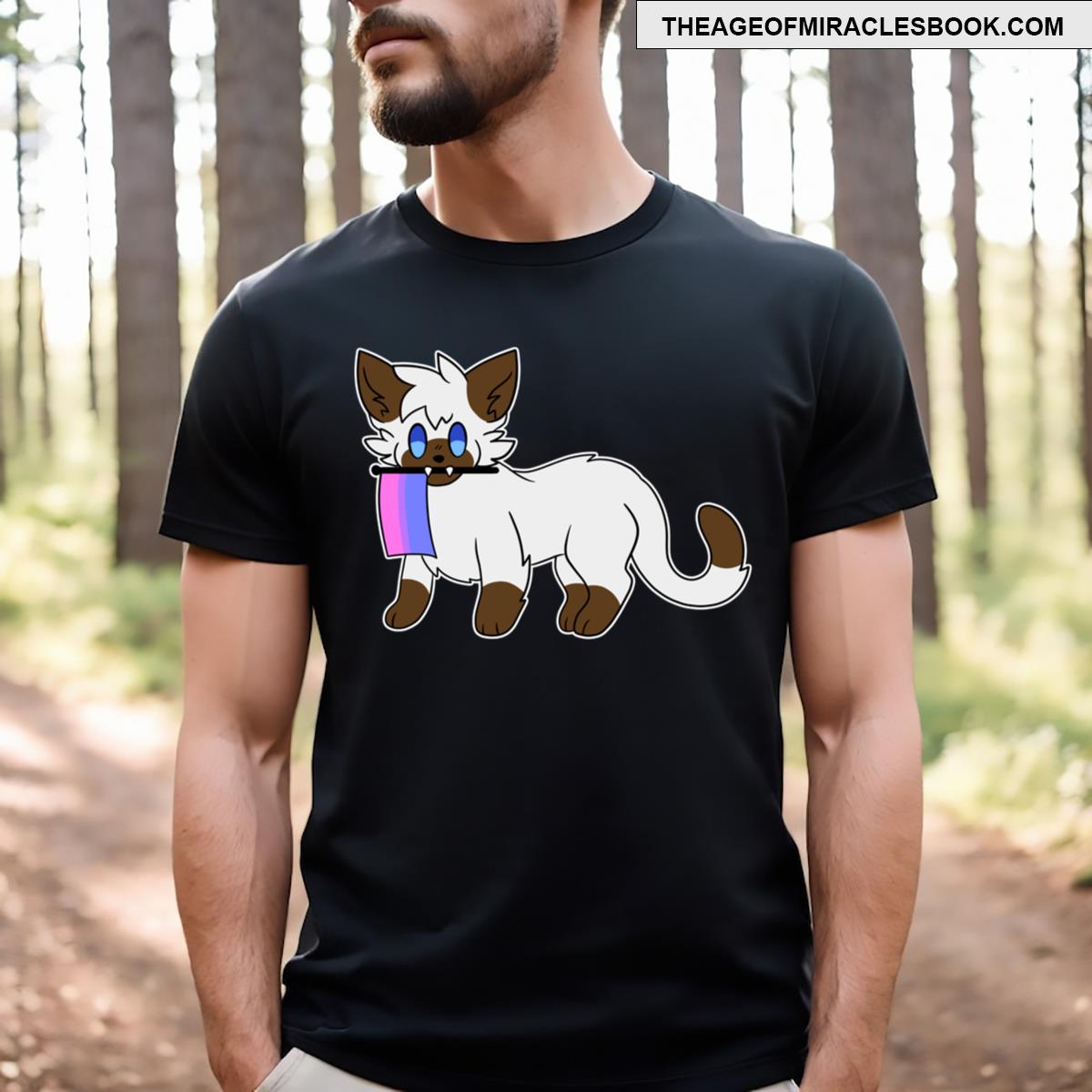Pride Kitties Bi T-shirt