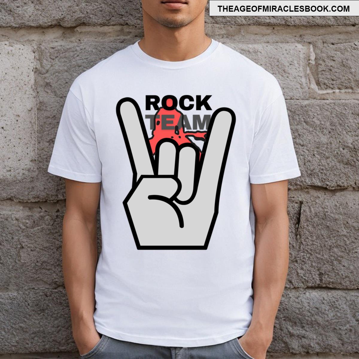 Rock Team Band Music Retro Funny Punk Guitar T-shirt