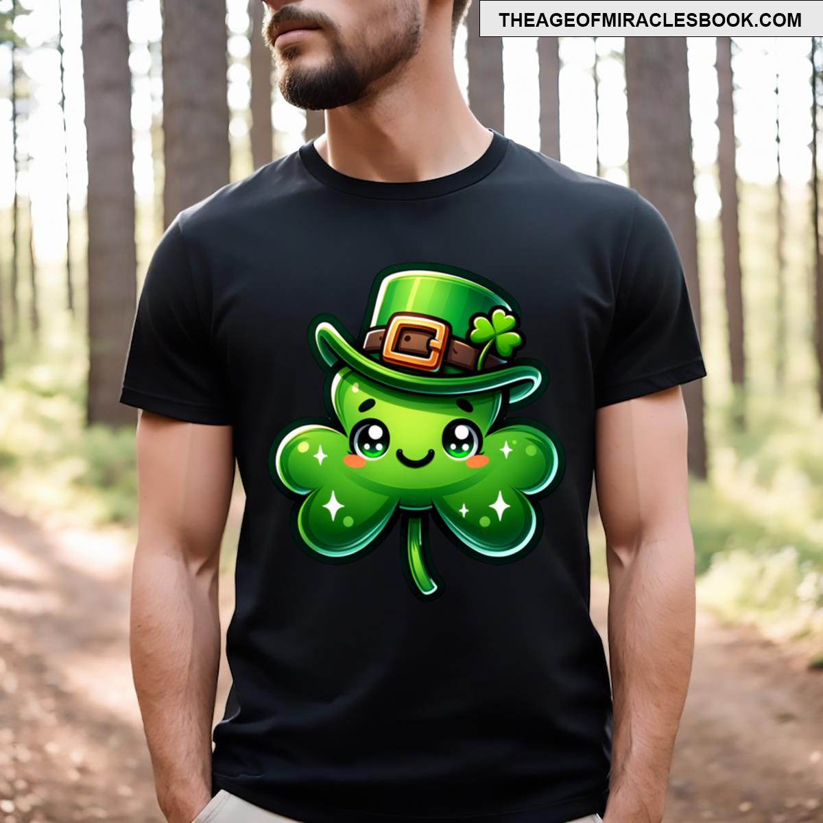 Smile Clover Cute St Patricks Day T-shirt