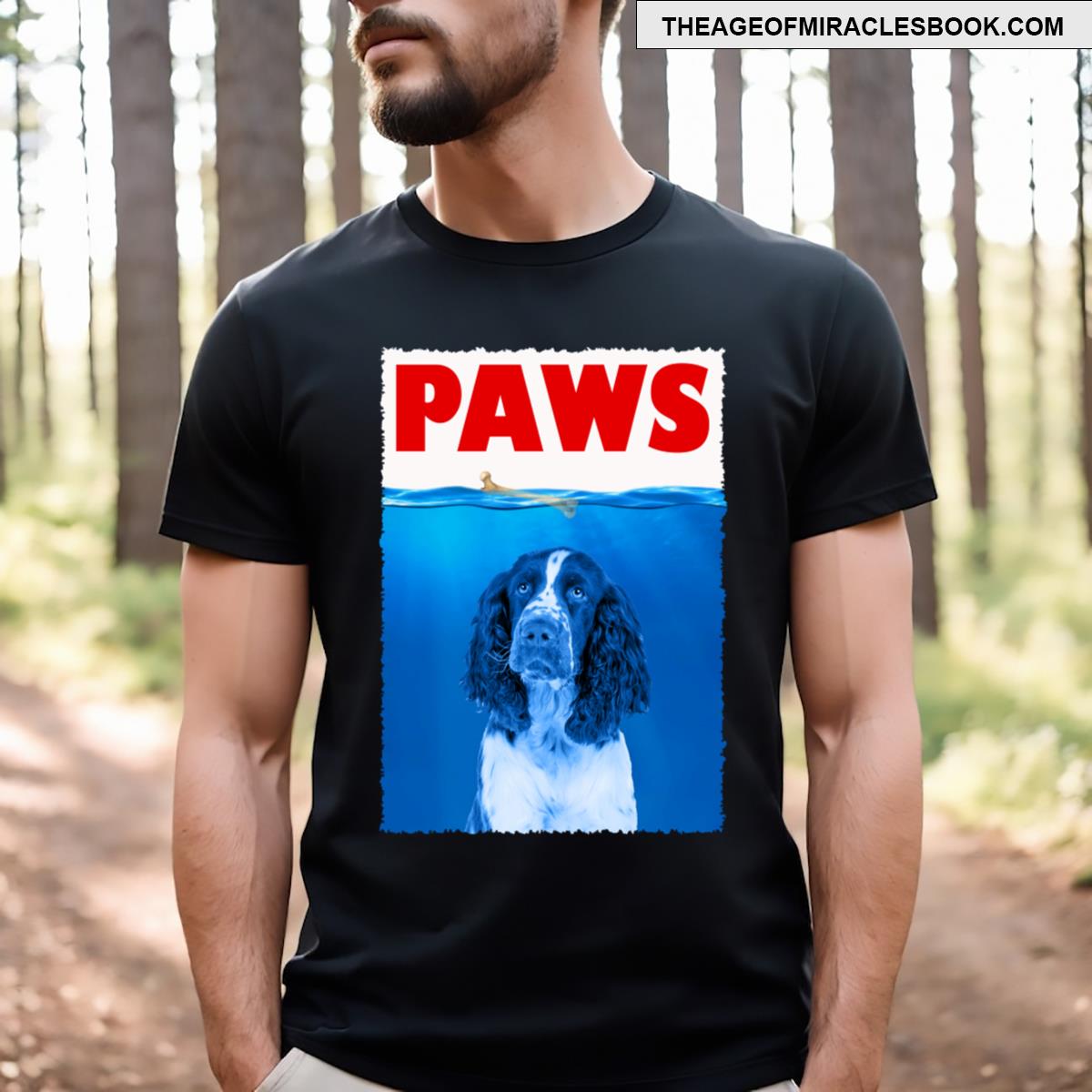Paw English Springer Spaniels Wear Your Love T-shirt