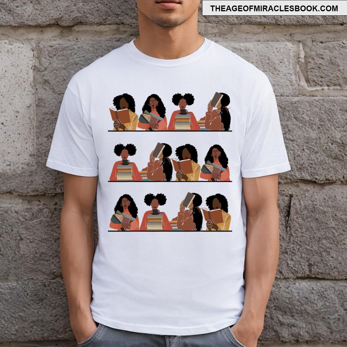 Pretty And Educated Black Read African American Bhm T-shirt