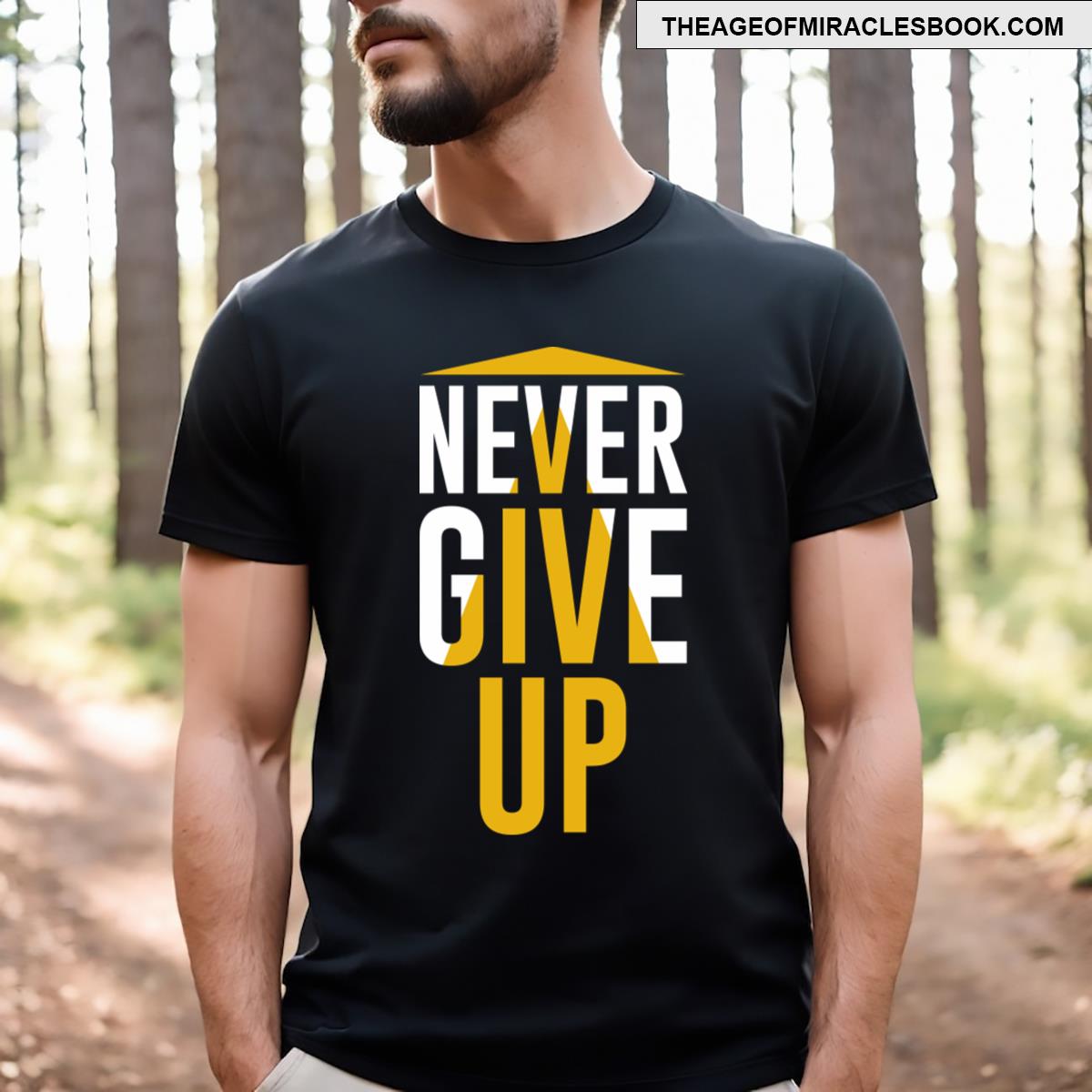 Never Give Up T-shirt
